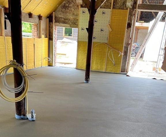 Vloerrenovatieproject in Achterveld - schuimbeton