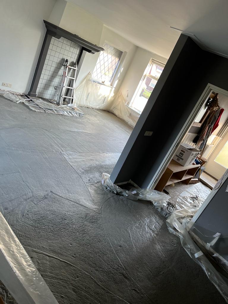Schuimbeton met woonbeton in Apeldoorn