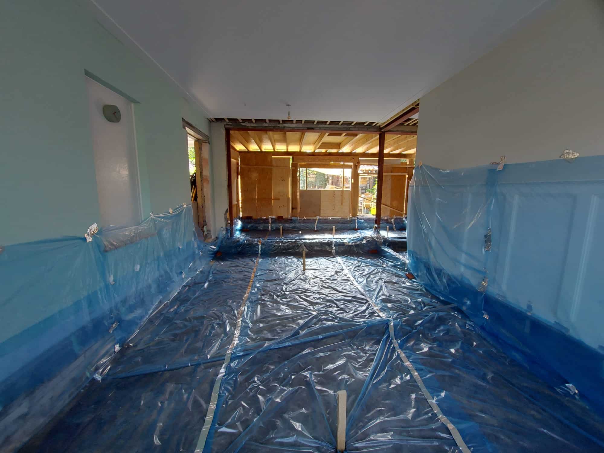 Storten schuimbeton voor renovatievloer in Oosterbeek