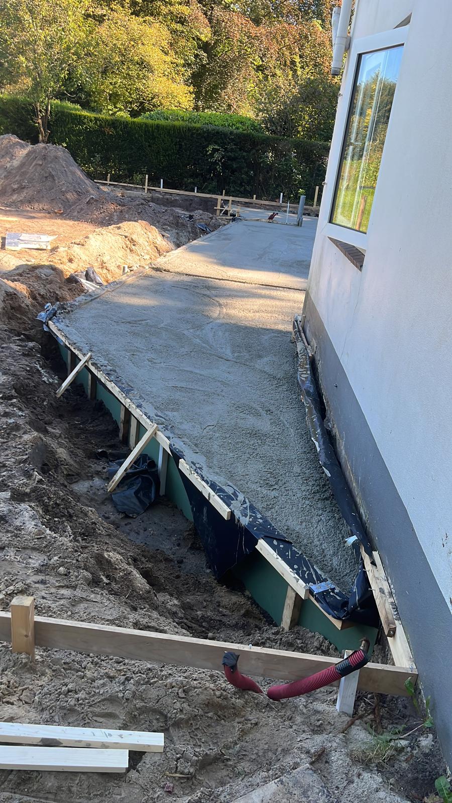 Schuimbeton storten in Zeist