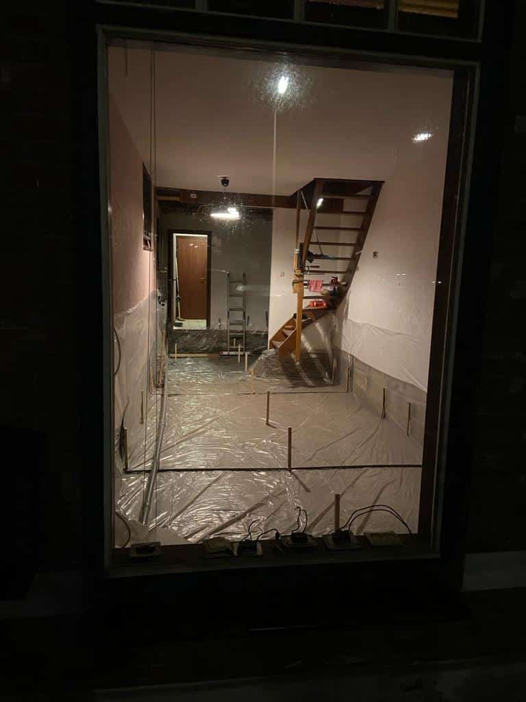 Schuimbetonproject bij woning in Gouda
