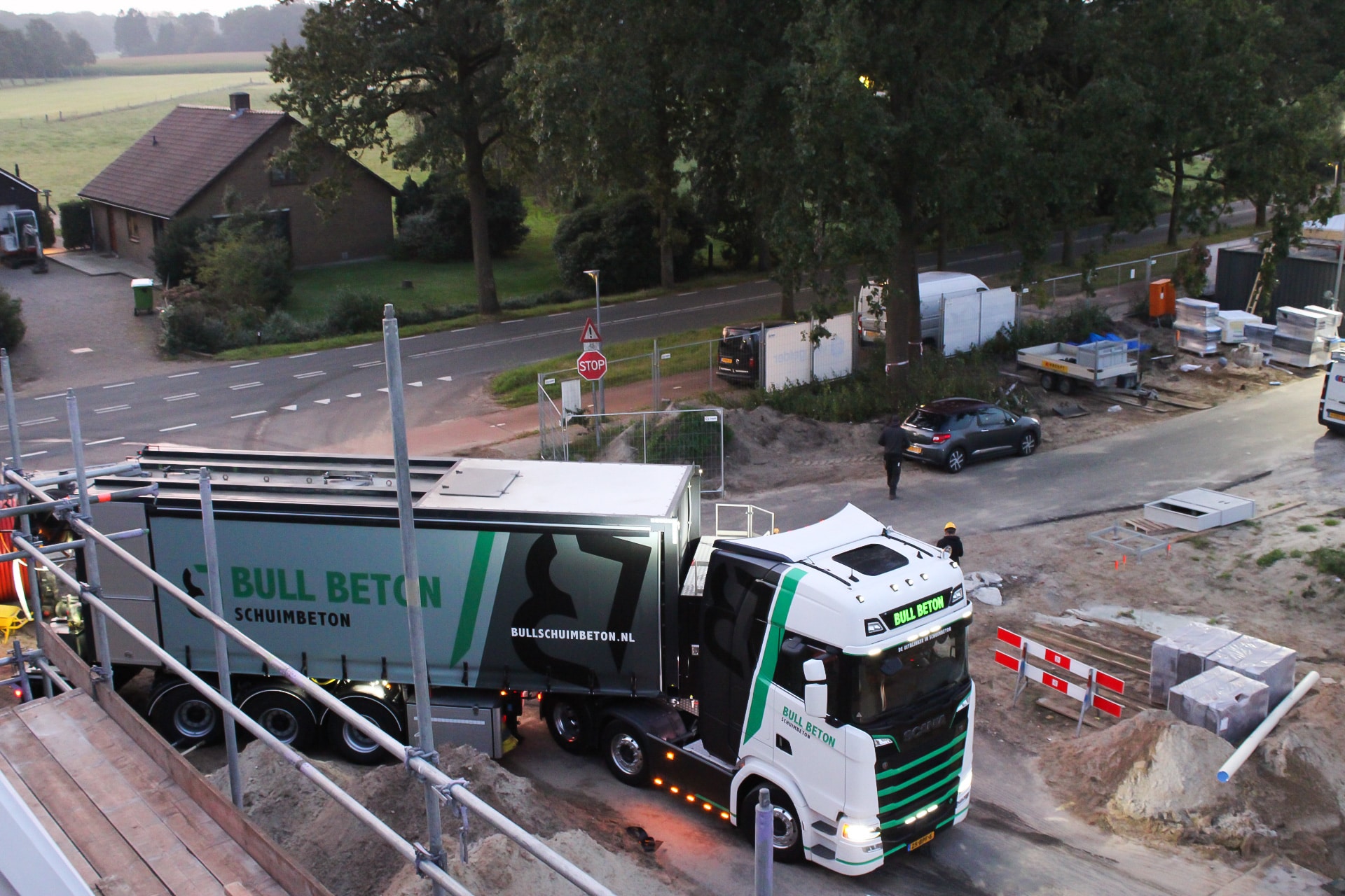 Schuimbeton storten Nijkerk | Bull Schuimbeton