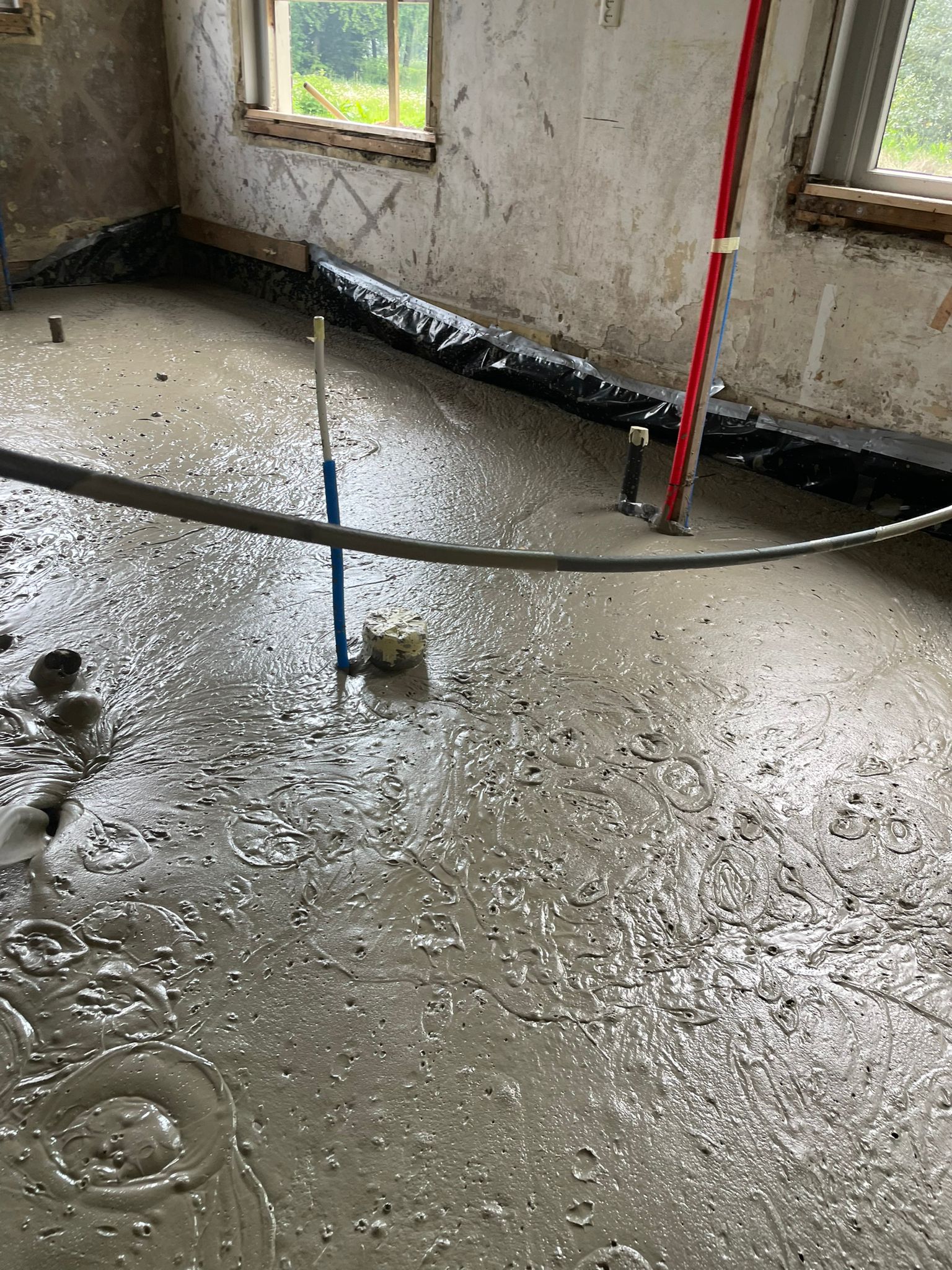 Schuimbeton project woning in Deventer