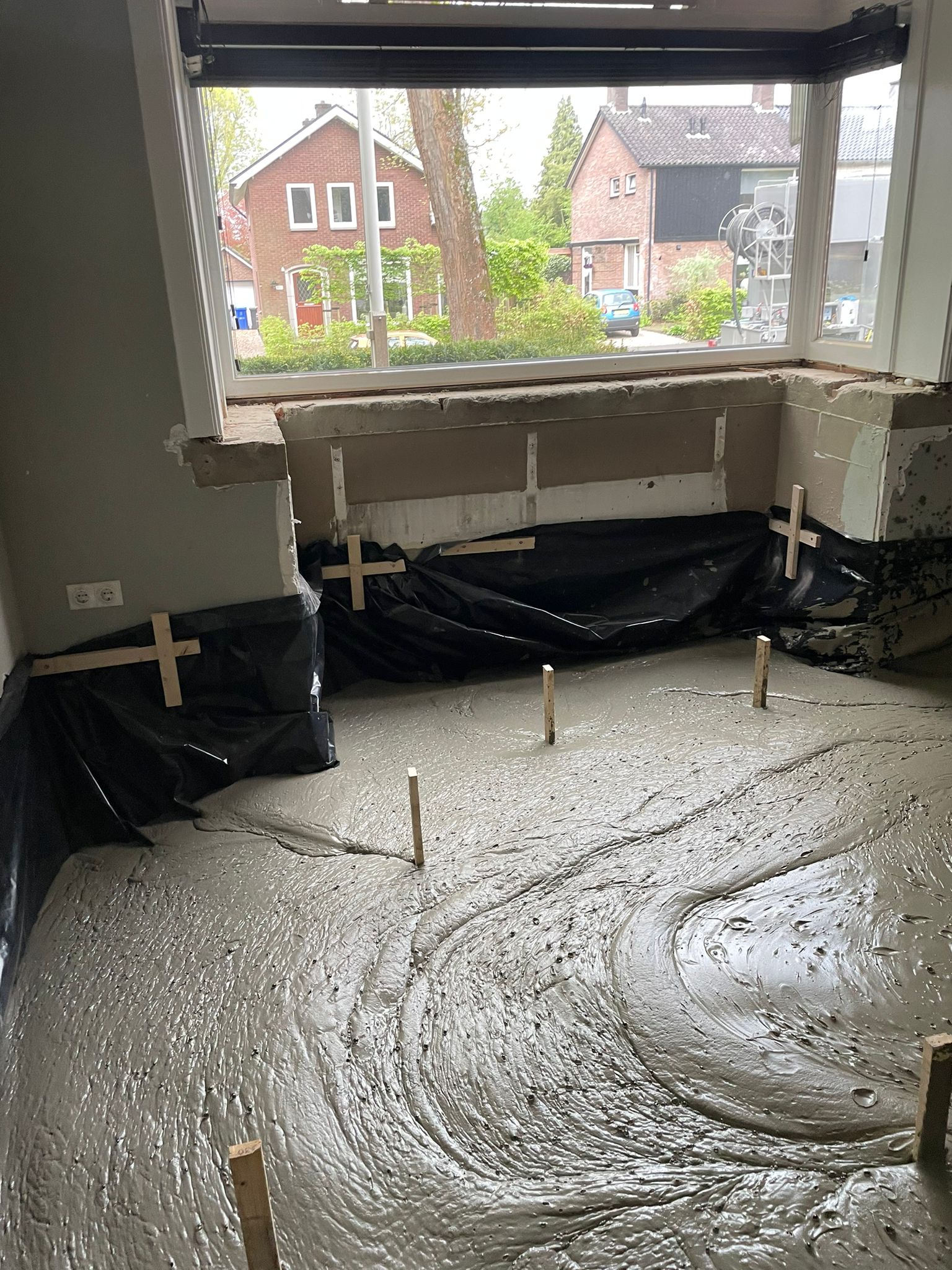 Schuimbeton project woning in Deventer