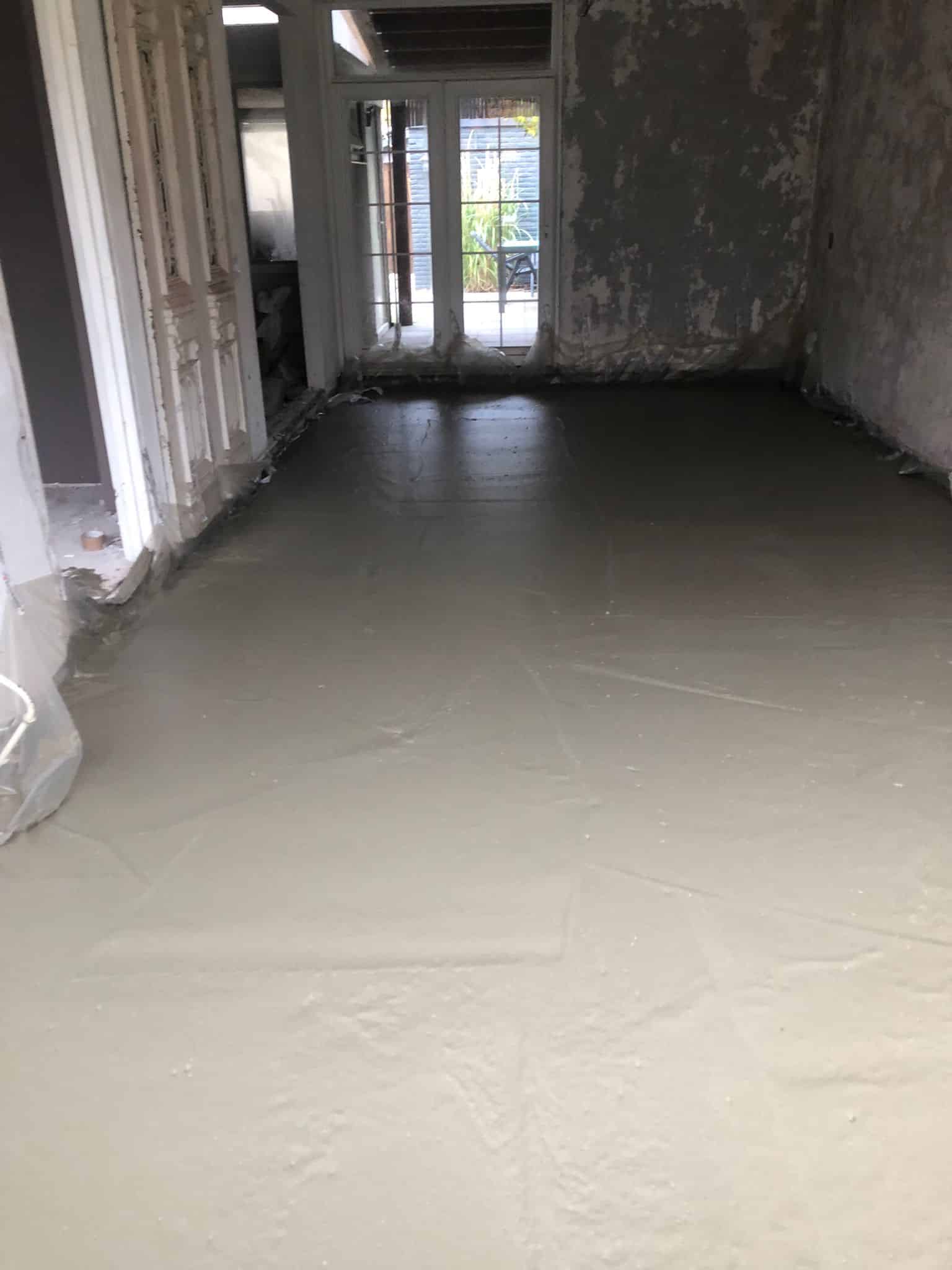 Schuimbetonvloer | Renovatievloer storten in Den Bosch