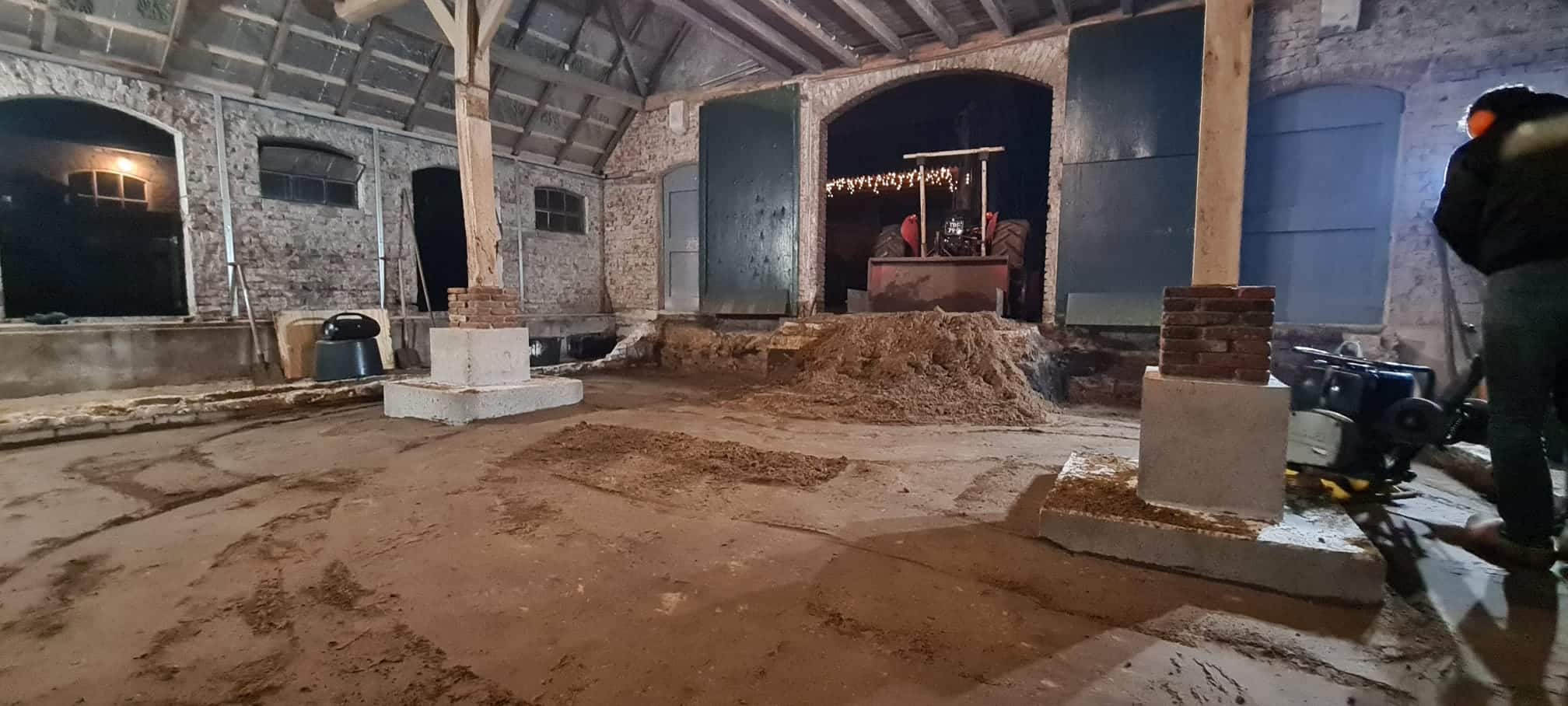Renovatie van een oude woonboerderij - Bull Schuimbeton
