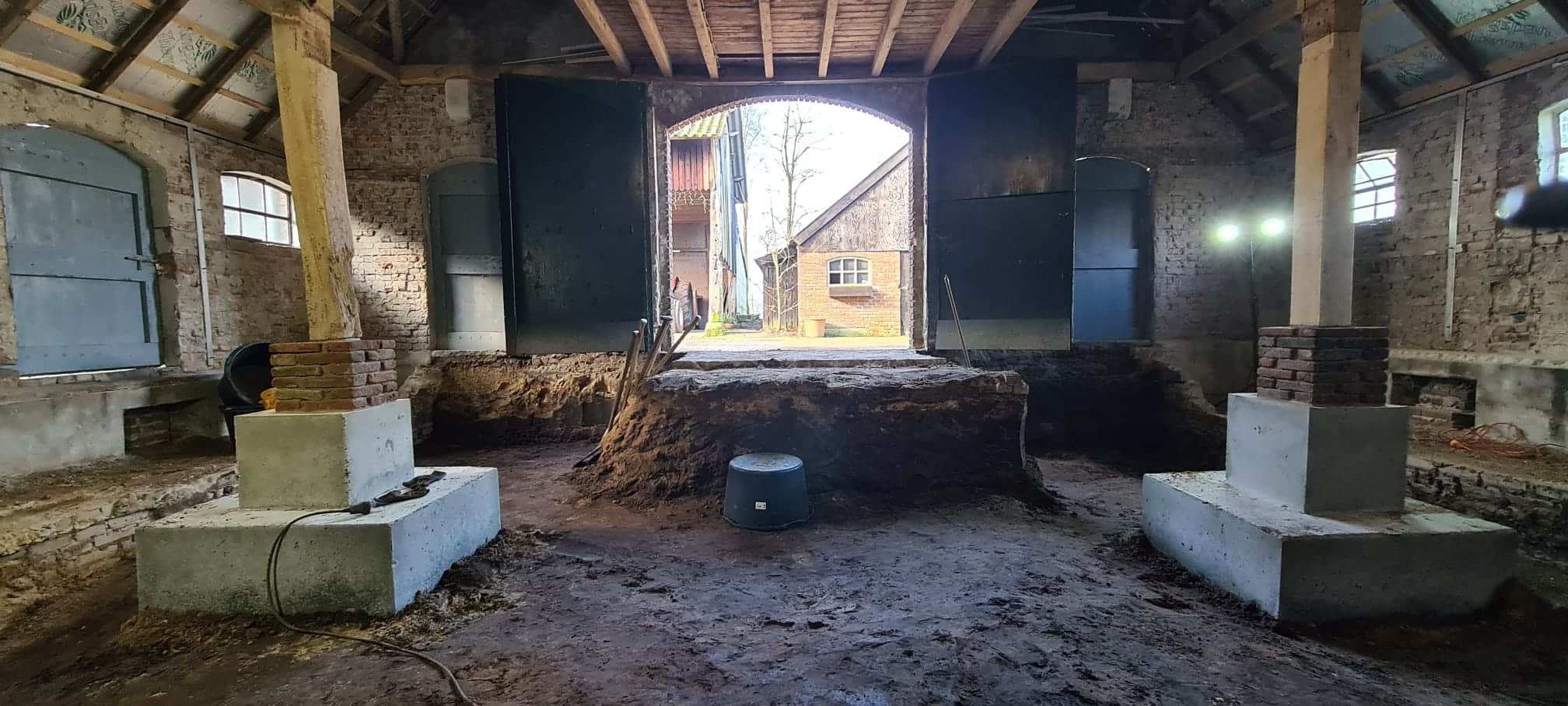 Renovatie van een woonboerderij