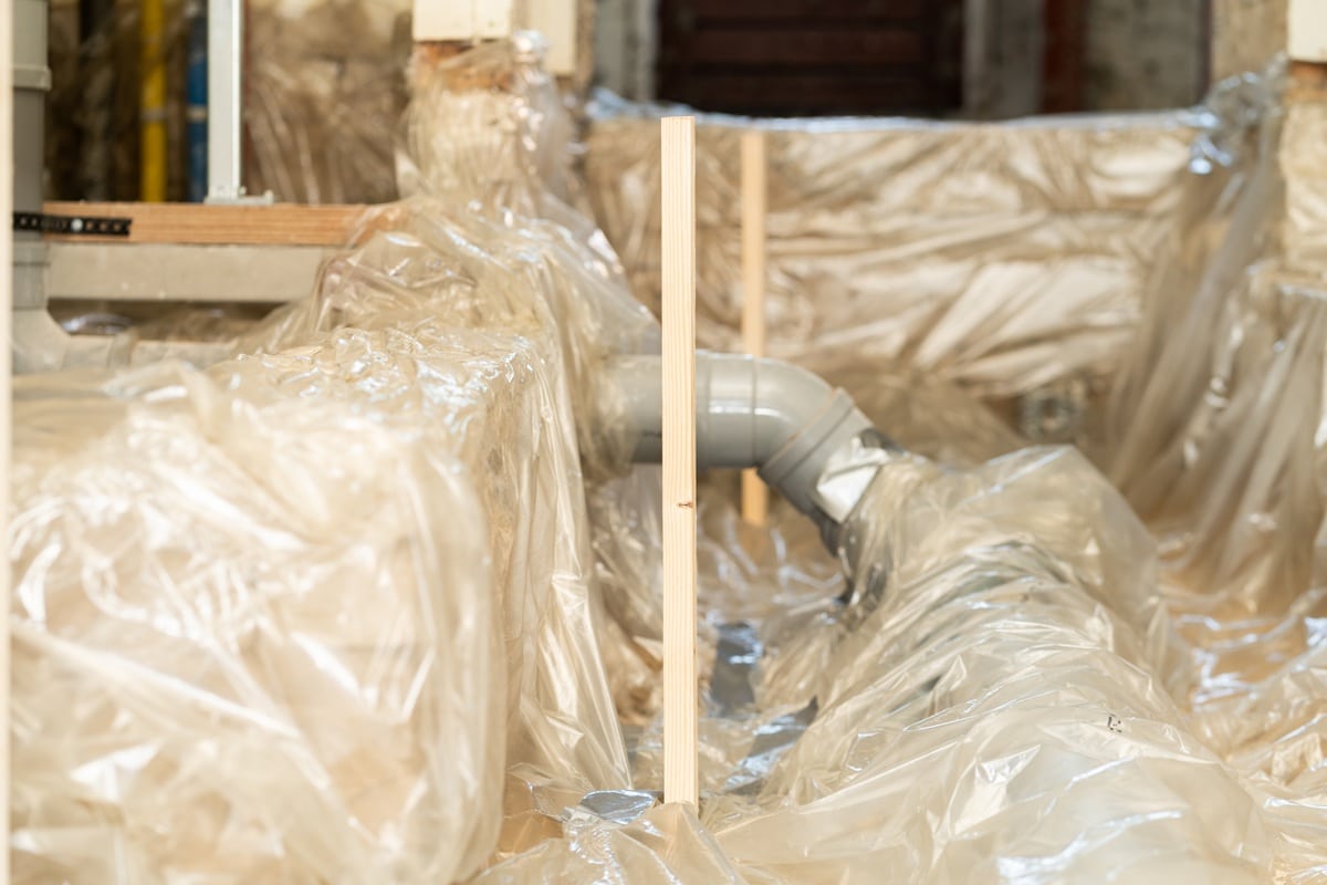 Renovatievloer schuimbeton woning Driebergen-Rijsenburg