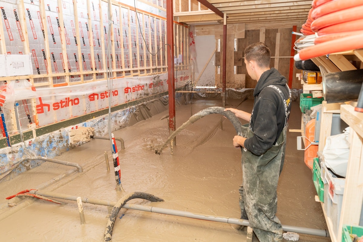 Isolatie van een aanbouw in Arnhem
