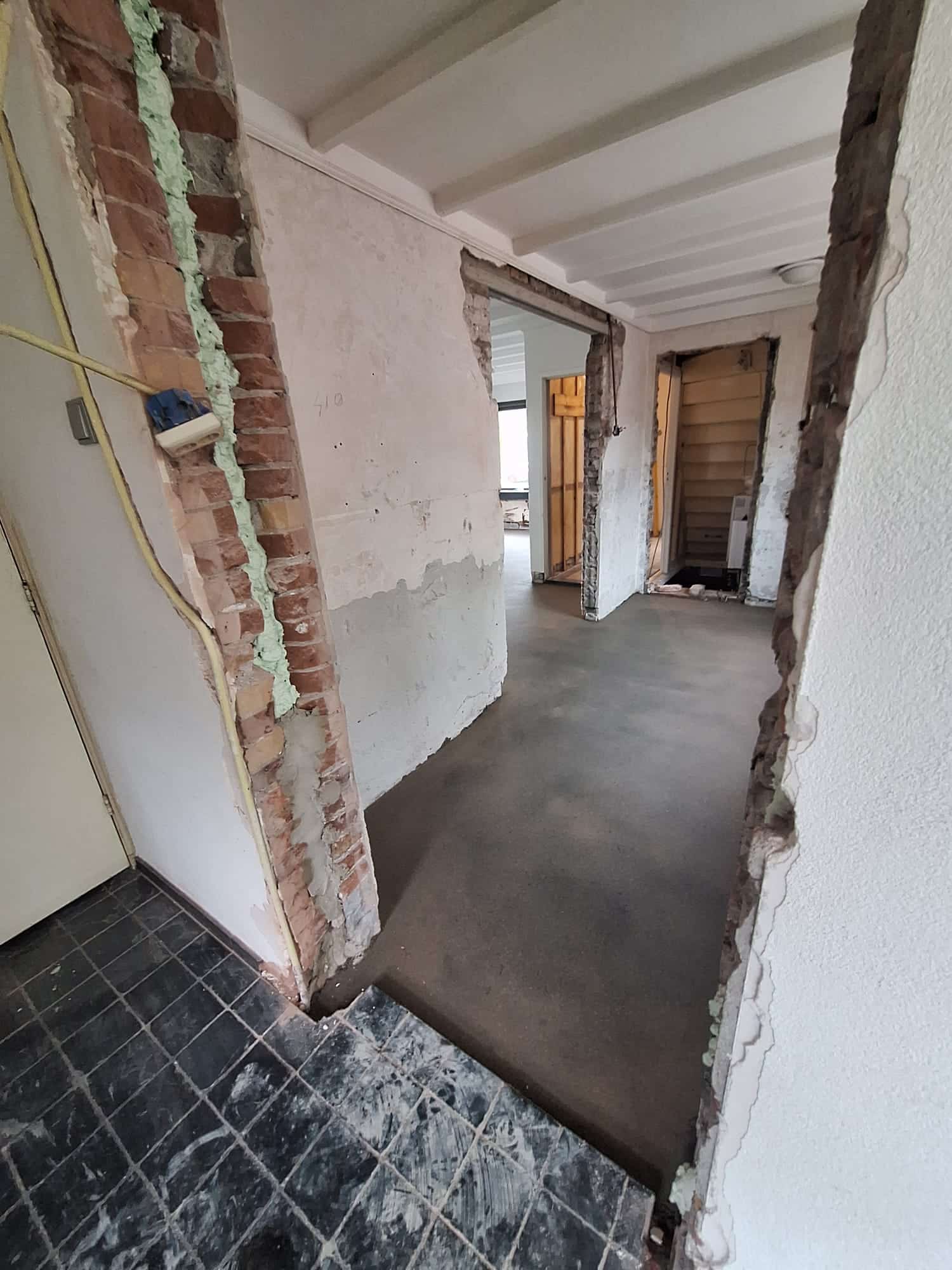 Aanleg van een dekvloer in Zeist