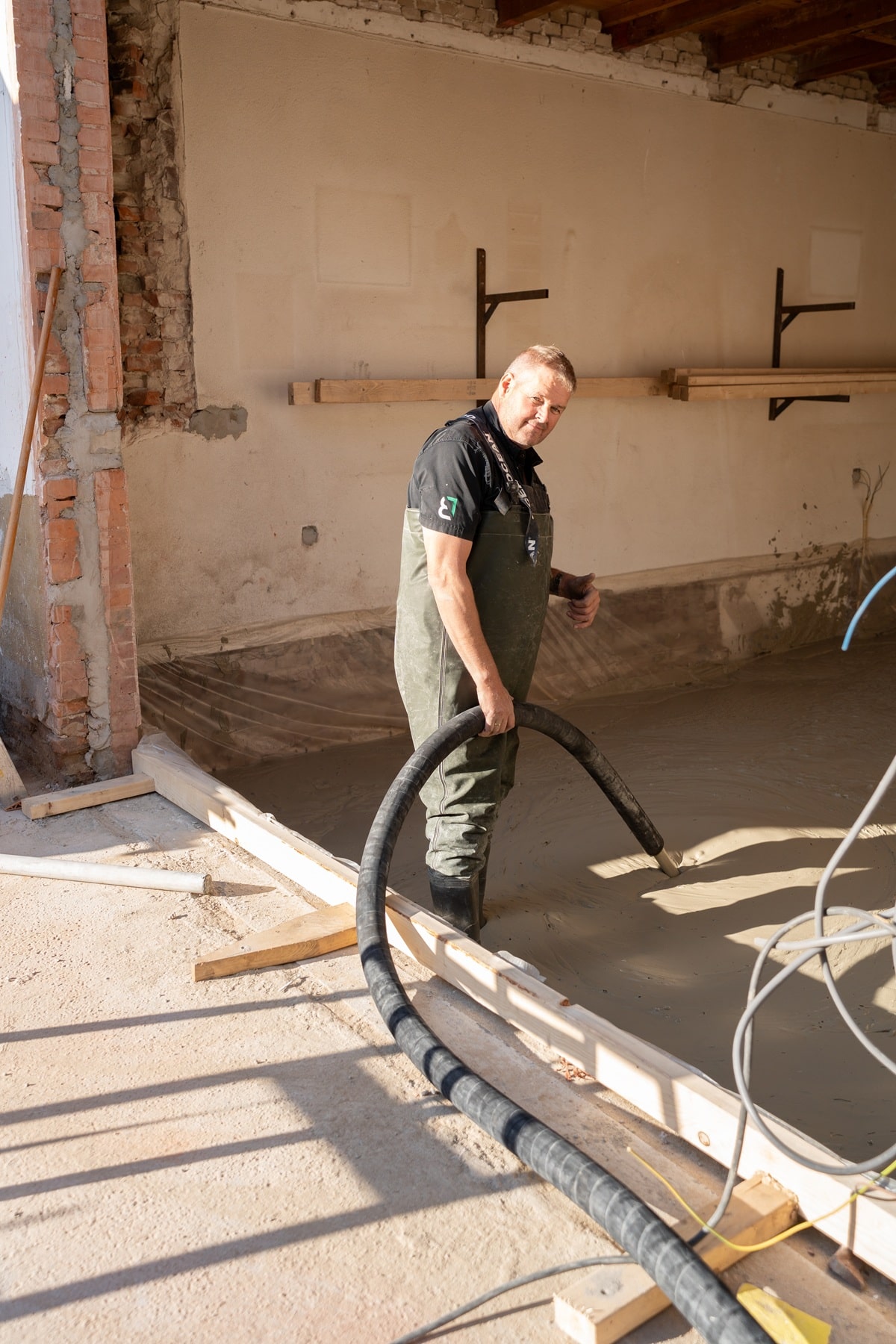 Schuimbeton bij renovatie van woning in Utrecht