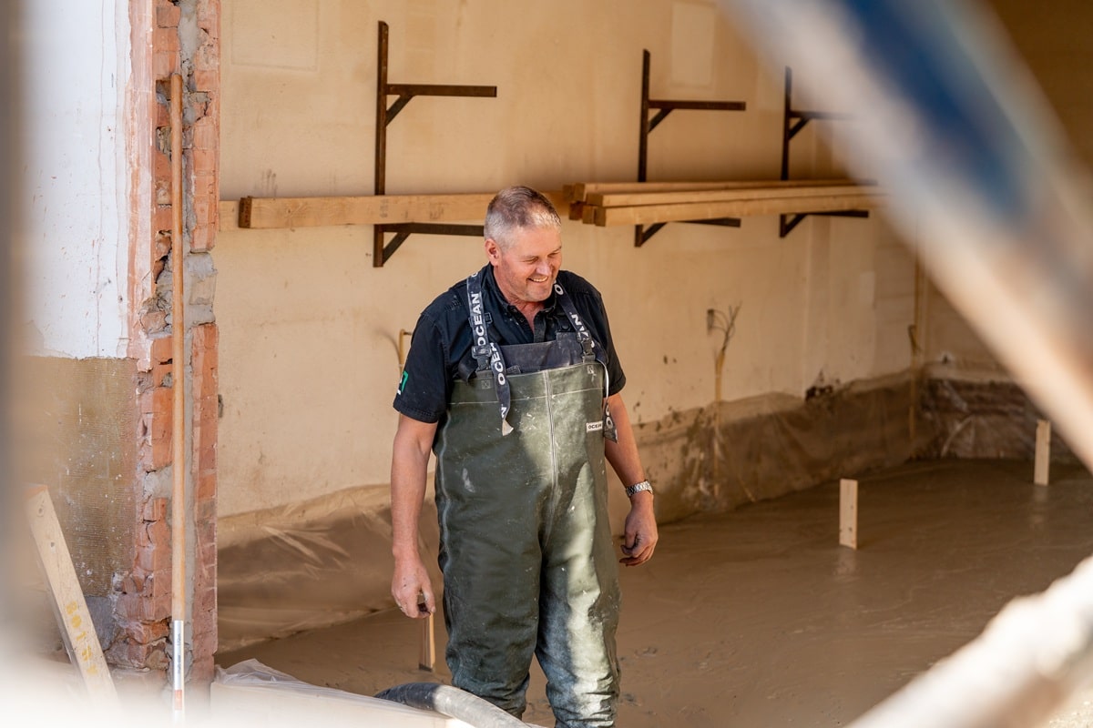 Schuimbeton bij renovatie van woning in Utrecht